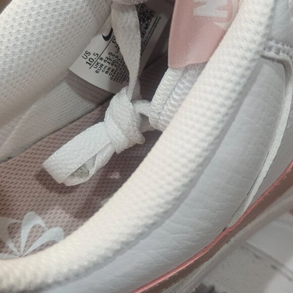 Womens 11 or mens 9 nike court vision low sneakers soft pink - Picture 2 of 3